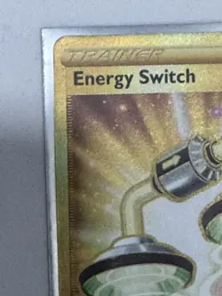 Energy Switch 212/195 Silver Tempest Gold Secret Rare Holo Pokemon Card NM - Image 2