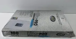 Ultra Pro 9-Pocket Silver Series Page Protector for Standard Size Cards (100ct) 74427814427 - Image 4