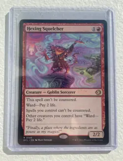 Magic the Gathering MTG NM Hexing Squelcher Lorwyn Eclipsed 0145 - Image 1