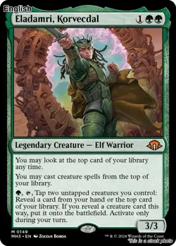 Eladamri, Korvecdal EN [MH3 - 149] - NM TCG MTG - Image 1