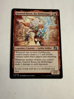 General Kreat, the Boltbringer (Anime) - Foundations Jumpstart (J25) - Image 1