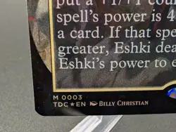Eshki, Temur's Roar (Borderless) Commander: Tarkir: Dragonstorm Foil - Image 2