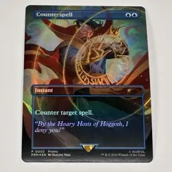 NYCC 2024 Magic The Gathering Counterspell Foil Promo Marvel Dr. Strange Variant - Image 1