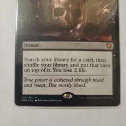 Vampiric Tutor #156 (NM) Commander Legends CMR Magic MTG - Image 3