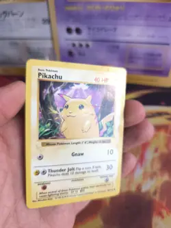 Pokemon Karte Card Pikachu Shadowless Base Set English Englisch Wotc PL - Image 2