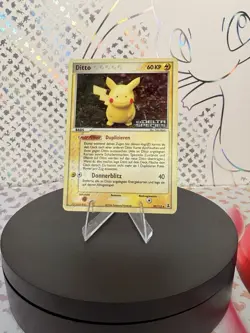 Ditto 39/113 Stamped Holo EX Delta Species Deutsch Pokemon Pikachu - Image 4