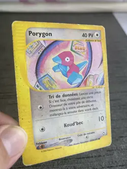 Carte Pokemon Porygon 103b/147 Aquapolis Wizards Francais Occasion - Image 4