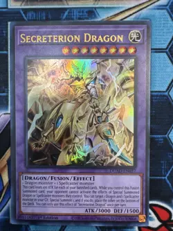 Yugioh Secreterion Dragon DUAD-EN037 Ultra Rare 1st Ed NM - Image 1