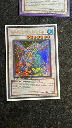 Yugioh - Gungnir, Dragon of the Ice Barrier DT03-EN040 Ultra Rare Duel Terminal - Image 1