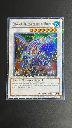 Yugioh - Gungnir, Dragon of the Ice Barrier DT03-EN040 Ultra Rare Duel Terminal - Image 2