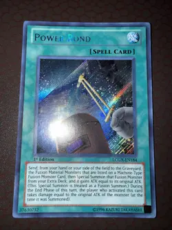 Yu-Gi-Oh! Power Bond -LCGX-EN184- Secret Rare- 1st Edition NM! - Image 1