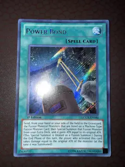 Yu-Gi-Oh! Power Bond -LCGX-EN184- Secret Rare- 1st Edition NM! - Image 2