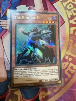 Yu-Gi-Oh! The King Of D. - MP25-EN267 - Ultra Rare - 1st Edition - NM - Image 1