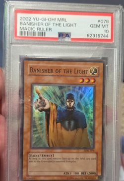 Konami Yu-Gi-Oh! Magic Ruler Banisher of the Light MRL-078 PSA 10 - Image 1