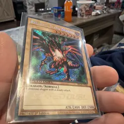 Yugioh! Red-Eyes Black Dragon SBCB-EN167 Secret Rare 1st Edition NM - Image 3