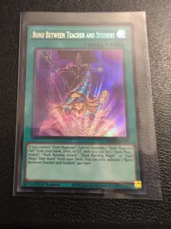 Yugioh Bond Between Teacher and Student BLGG-EN109 Secret Rare 1st Edition - Image 1