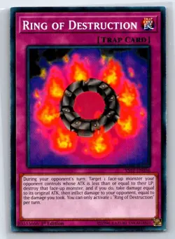 Ring of Destruction YS17-EN036 Starter Deck: Link Strike Yu-Gi-Oh LP - Image 1