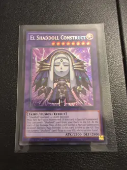 El Shaddoll Construct 1st Edition Secret Rare BLGG-EN006 Yu-Gi-Oh! - Image 1
