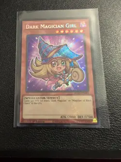 Dark Magician Girl 1st Edition Secret Rare BLGG-EN003 Yu-Gi-Oh! - Image 1