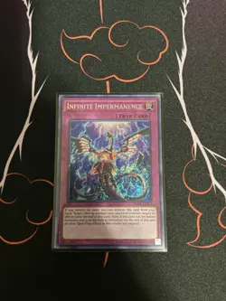 INFINITE IMPERMANENCE *** 1ST EDITION SECRET RARE RA01-EN075 MINT YUGIOH! - Image 2