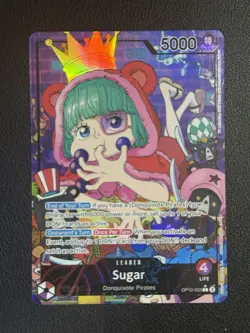 One Piece TCG Sugar - Royal Blood OP10-003 - Leader - ALT ART - Image 1