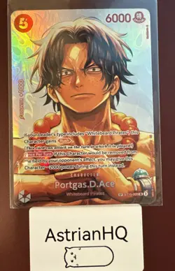 Portgas.D.Ace (SP) ST15-005 The Time of Battle Foil - Image 1