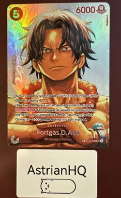 Portgas.D.Ace (SP) ST15-005 The Time of Battle Foil - Image 3