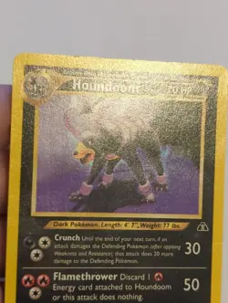 Houndoom 23/75 Neo Discovery Regular Pokemon Card - Image 5