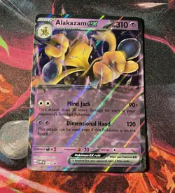 Pokemon TCG Alakazam EX 050 Black Star Promo Card Mint Condition - Image 1