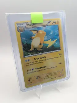 Raichu - 43/146 Cosmos Holo Blister Exclusive Eng XY Base Set Pokemon Card LP - Image 3