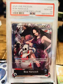 Boa Hancock (2025 PSA Magazine Promo) OP07-038 One Piece Promotion Cards Foil - Image 1