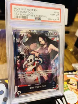 Boa Hancock (2025 PSA Magazine Promo) OP07-038 One Piece Promotion Cards Foil - Image 2