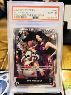 Boa Hancock (2025 PSA Magazine Promo) OP07-038 One Piece Promotion Cards Foil - Image 3