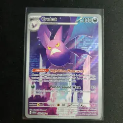 Pokemon TCG Crobat 093/086 Chaos Rising Illustration Rare NM Card - Image 1