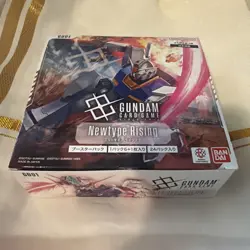 Gundam Card Game Newtype Rising Booster Box GD01 Sealed Japanese NEW - Image 1