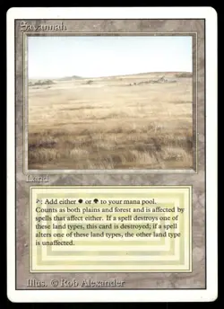 Mtg Savannah Revised Edition (LP/MP) - Image 1