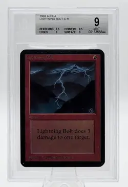 Lightning Bolt / 1993 Alpha / BGS 9 - Image 1
