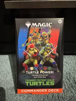Magic The Gathering Teenage Mutant Ninja Turtles Commander Deck New Sealed - Image 1