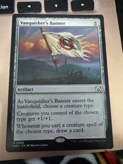 Vanquisher's Banner Commander: March of the Machine Regular Mtg - Image 1