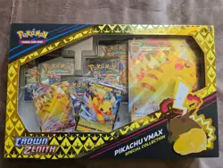 Pokemon TCG Crown Zenith Pikachu VMAX Special Collection Box (2023) - Image 1
