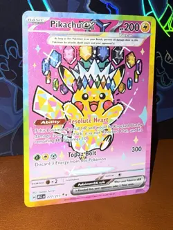 2026 Pokemon Ascended Heroes Pikachu ex Special Illustration Rare #277/217 - Image 1
