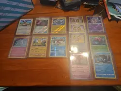 Pokemon TCG REVERSE HOLO, INSERT, SPECIAL SET 13 CARD LOT. INCL CREEPY MR MIME. - Image 1