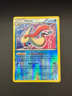 Pokemon Milotic Reverse Holo Holo Rare XY - Primal Clash 44/160 NM - Image 1