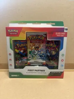Pokemon Tcg - First Partner Pack First partner Illustration Collection - Image 1