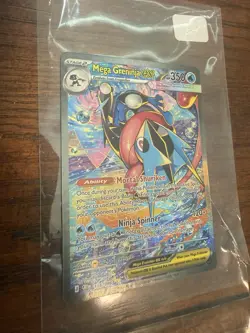 Pokemon TCG Mega Greninja EX 116/086 Secret Ultra Rare Full Art Holo EN 350 HP - Image 4