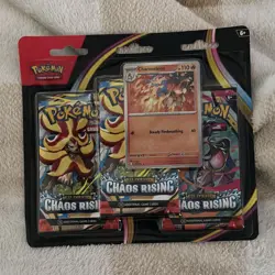 Pokemon Chaos Rising 3PK - Charmeleon Promo - Image 1