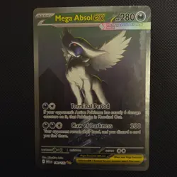 Pokemon Mega Absol EX Special Illustration Rare Full Art Holo ME01 180/132 EN - Image 1