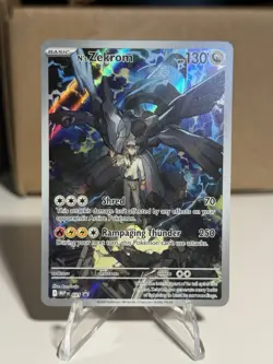 Pokemon TCG N's Zekrom 031 Me: Mega Evolution Promo Holo Basic HP130 English - Image 1