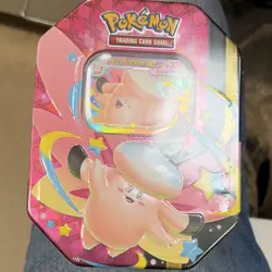 Pokemon TCG Tin Box - Clefable/Gengar Promo English (2025) 6+ - Image 1