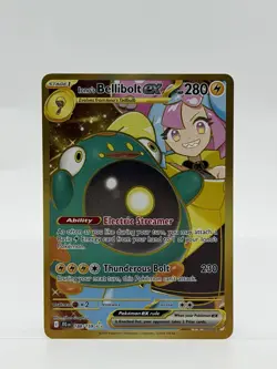 Pokemon TCG English Journey Together Iono's Bellibolt ex 188/159 Hyper Rare - Image 1